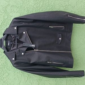 Faux Leather Moto Jacket Fashion Nova